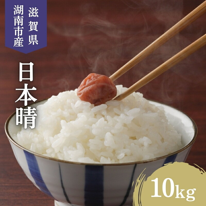 【ふるさと納税】【先行予約受付中】令和7年産 滋賀県産 米 日本晴 10kg
