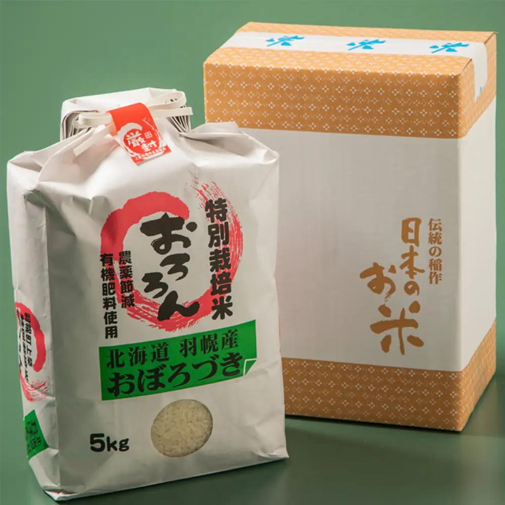 【2025年産】 【定期便：3回】 北海道羽幌産 特別栽培米 おぼろづき5kg【0812602】
