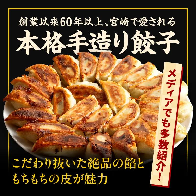 【定期便奇数月】宮崎餃子専門店・黒兵衛・餃子10パック（100個）×隔月6回 ギョーザ おかず おつまみ