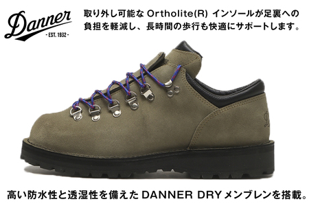 DANNER 紳士靴 マウントリッヂ ロー KHAKI【27.0cm】 [STUMPTOWN渋谷店 石川県 志賀町 sk17jkf70293-6]