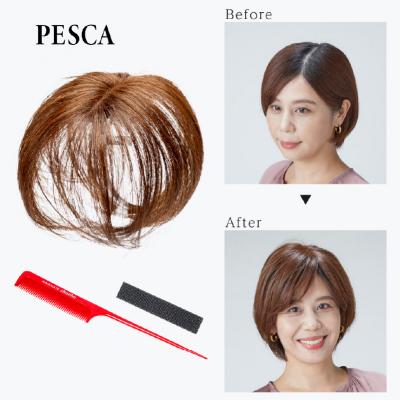 ふるさと納税 渋谷区 ヘアメイト チャチャ　ショートライトブラウン[ワンポイントウィッグ]チャチャテープ1本・専用コーム付 |  | 01