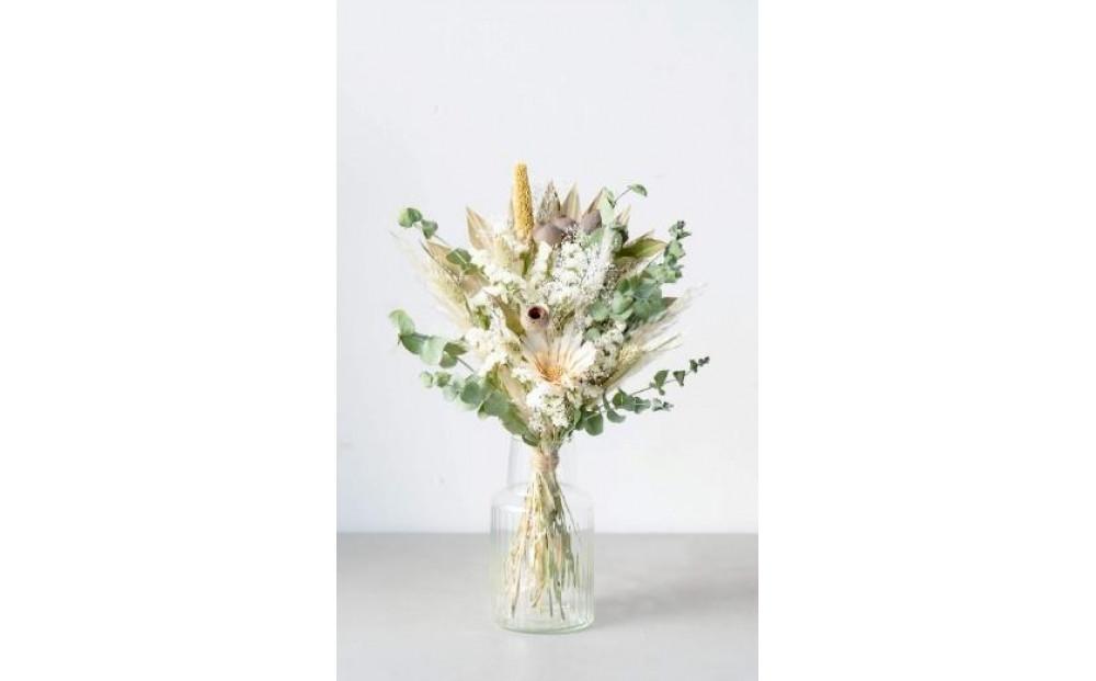 ドライフラワーブーケ グリーン