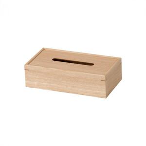 旭川家具　コサイン　ティッシュボックス　北海道タモ ｜ 家具 _03960