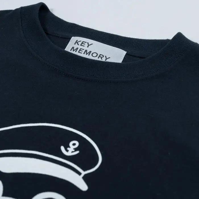 《2》【KEYMEMORY鎌倉】セーラー帽イラストTシャツ NAVY