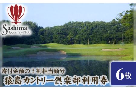No.165 猿島カントリー倶楽部利用券30000円 ／ ゴルフ golf GOLF ごるふ ゴルフ場 チケット ちけっと 体験 プレー券 利用券 ゴルフ場利用券 チャンピオンコース アメリカンスタイル アクセス抜群 好立地 茨城県