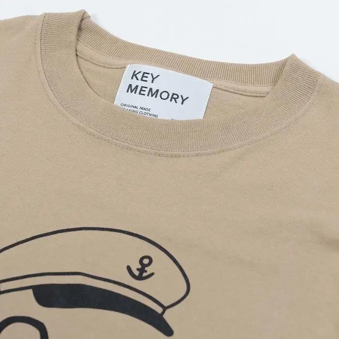 《2》【KEYMEMORY鎌倉】セーラー帽イラストTシャツ BEIGE