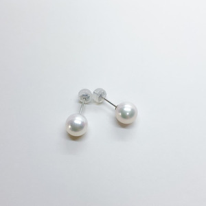 プラチナ あこや真珠 パールピアス 7mm (PE1060KD-7mm)