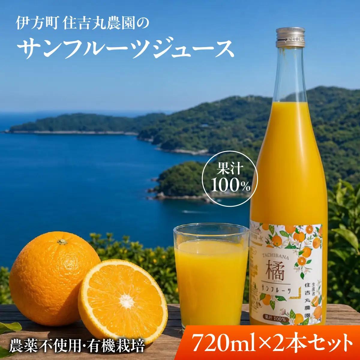 サンフルーツジュース 720ml×2本 IKTBN003