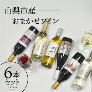 山梨市産推奨ワイン6本セット【配送不可地域：沖縄県】【1631255】