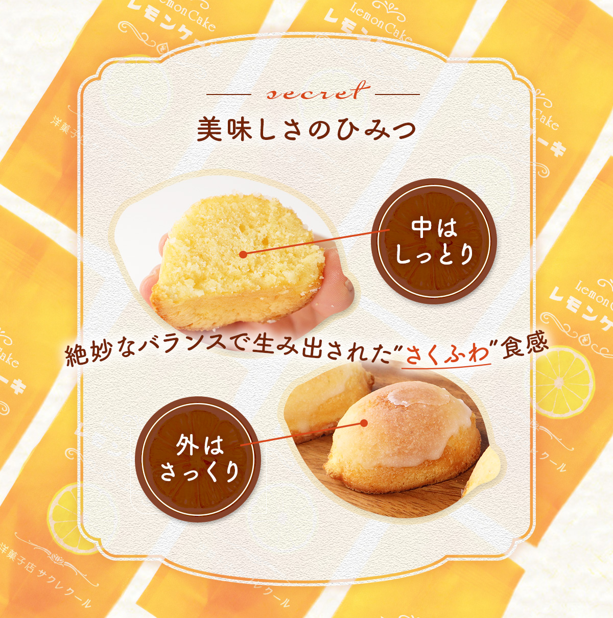 レモンケーキ ギフトbox 12個入り　BJ004