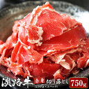 【ふるさと納税】淡路牛 赤身切り落し 750g（250g×3パック）