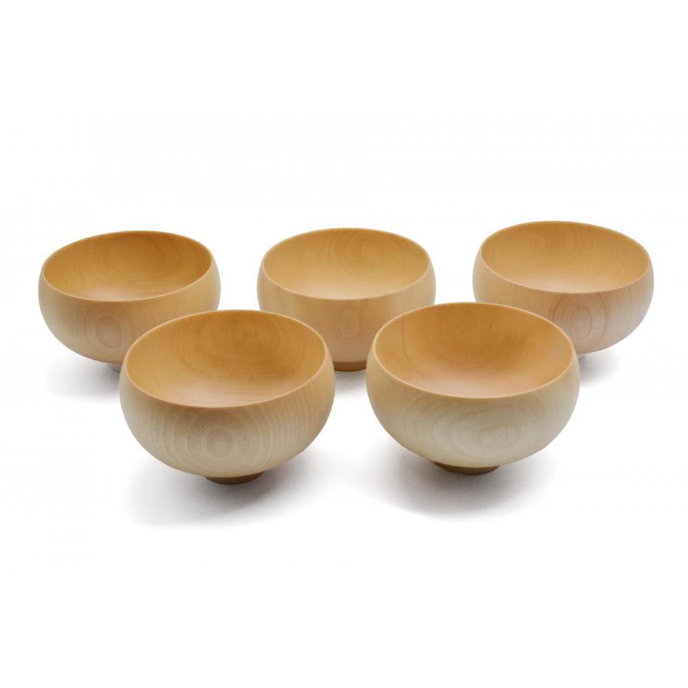 【ふるさと納税】【選べるカラー】B.C.水目桜TSUBO 5個セット【TN187】 | 茶碗食器 椀 碗 日用品 人気 おすすめ 送料無料