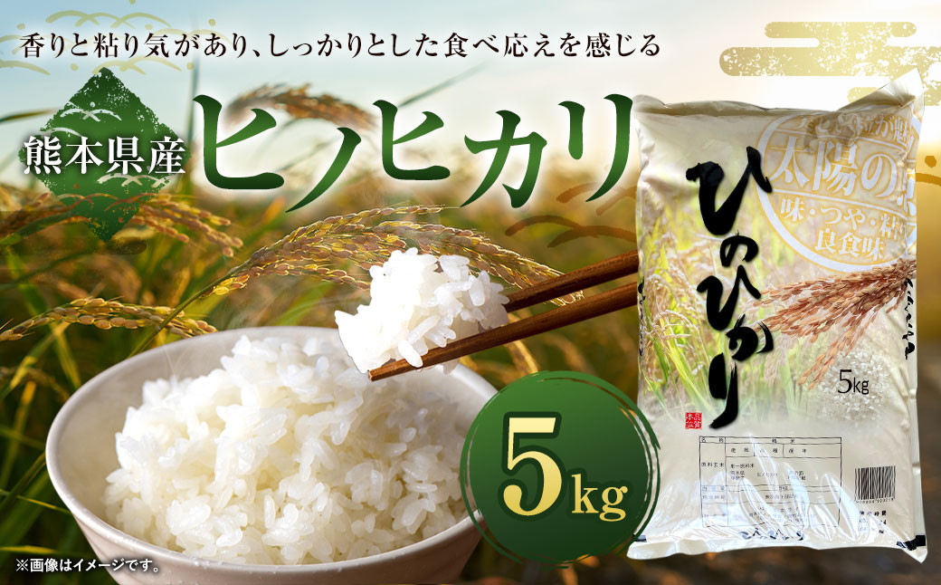 
                  【 令和7年産 】 ヒノヒカリ 5kg × 1袋 お米 白米 【2026年9月下旬迄発送予定】
                