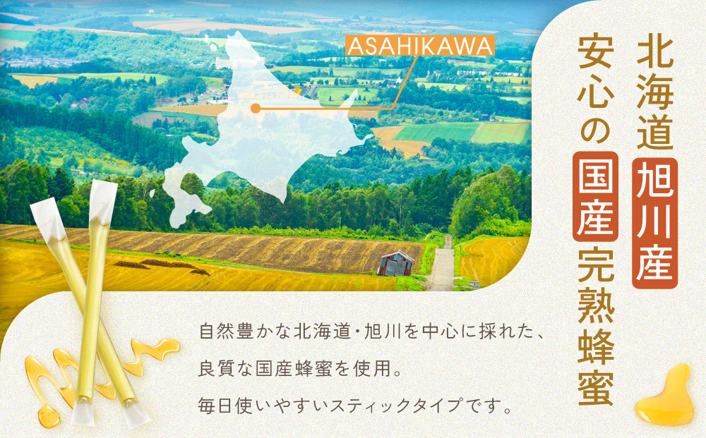 【スティック蜂蜜】アカシア 2.5g×50本入_05350