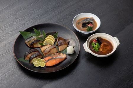 【定期便】《料亭 門松》 料亭の季節の魚詰め合わせ＆料亭の和豚もち豚のシチューセット（2ヶ月に1回 合計6回お届け）