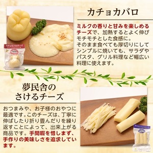 高評価! ナチュラルチーズコンテスト受賞! 夢民舎ブランド はやきたチーズ色々詰合せセット【配送不可地域：離島】【1001151】