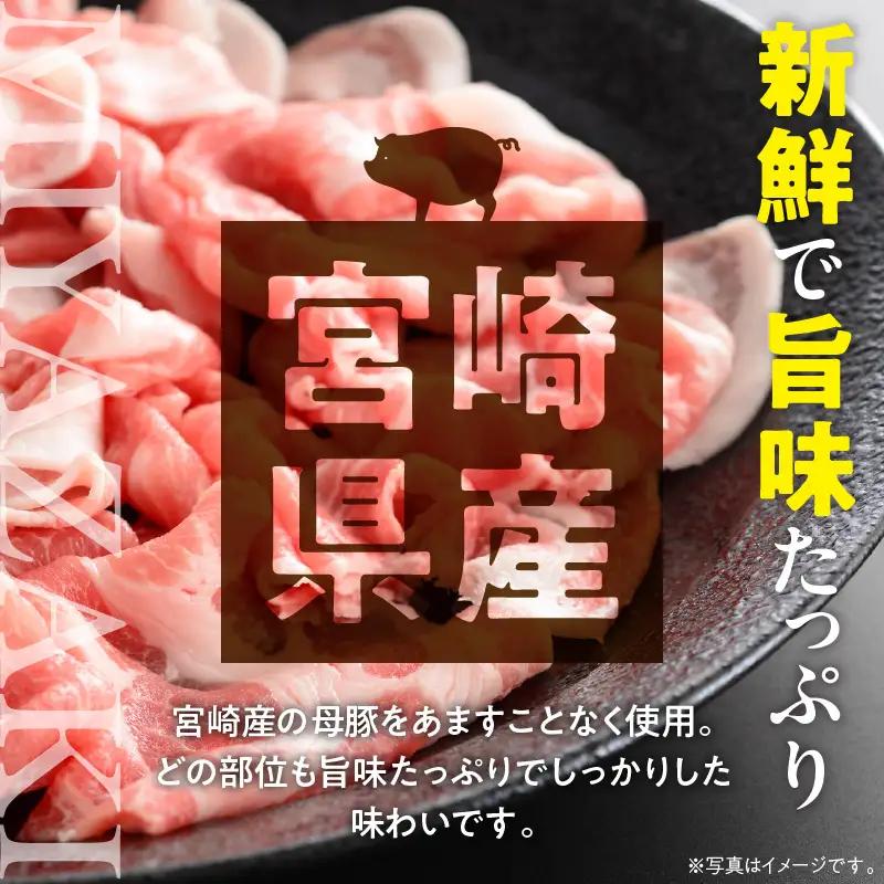 豚肉 切り落とし 豚肉[宮崎県産 ミンチ セット 1.5kg 500g×3P]