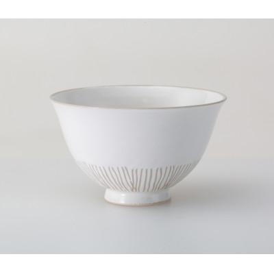 ふるさと納税 長崎県 【波佐見焼】φ11.5cm陶器製のお茶碗　クシメ 茶碗 粉引　3個組【西海陶器】3　25421 |  | 01