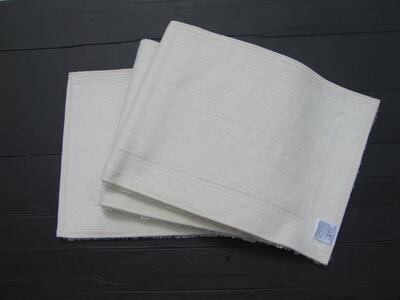 【ホワイト】ボルガキッチンマット大 約45cm×約240cm