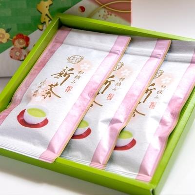 ふるさと納税 西都市 【新茶】お茶農家直送　初摘み新茶3本セット[2520] |  | 03