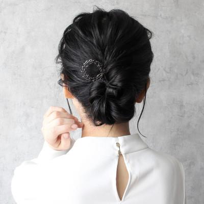ふるさと納税 静岡市 【女性のアイデア×職人技】KANZASHI　Wreath Leaf　1本 |  | 02