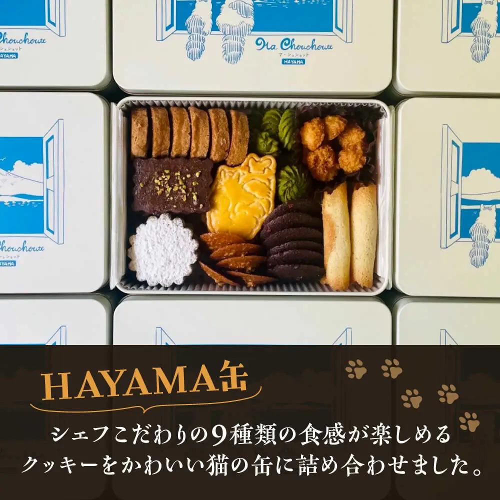 クッキー缶 HAYAMA缶 クッキー [ASBU002]