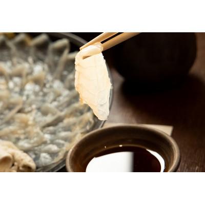 ふるさと納税 周南市 国産とらふく刺身&天然まふくのタタキ刺しの食べ比べセットS |  | 02