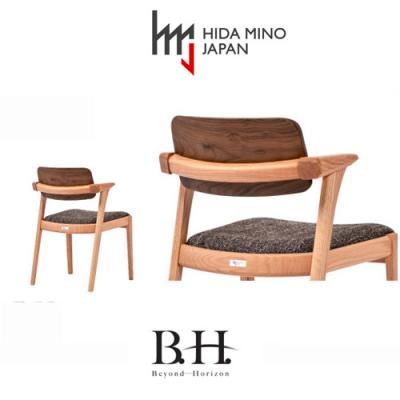 ふるさと納税 関市 B.H.ダイニングチェア(ショートアーム)【オーク+ウォルナット材】JBH-DCX208A |  | 03