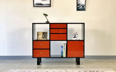 〈創業明治2年、田中家具謹製〉二本松伝統家具 シェルフIchimatsu 2×3 インテリア おしゃれ シェルフ 棚 家具 日用品 キャビネット ラック おすすめ お中元 お歳暮 ギフト 二本松市 ふ