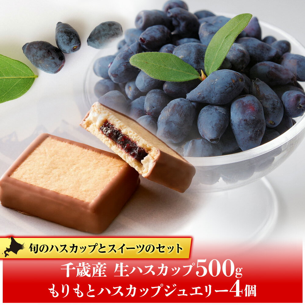 【ふるさと納税】生ハスカップ500g×もりもとハスカップジュエリー4個セット≪土居ファーム≫もりもと morimoto 菓子 洋菓子 ケーキ ジャム フルーツ 生ハスカップ 冷蔵 千歳 北海道 果物 ベリー お菓子作り 北海道ふるさと納税 千歳市 ふるさと納税【北海道千歳市】