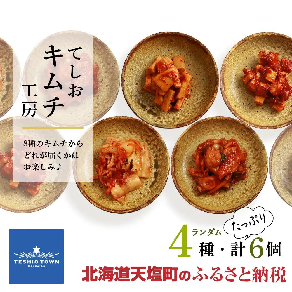 てしおキムチ工房・キムチおまかせランダム6個セット★ ＜天塩の國＞