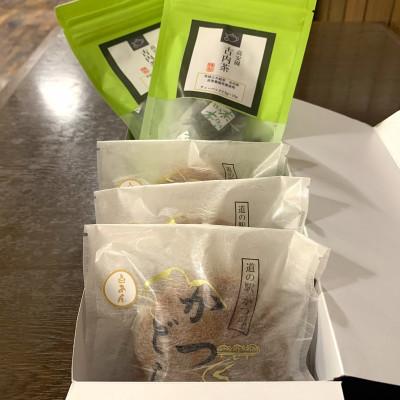 ふるさと納税 城里町 古内茶とかつどら3個セット【白あん】 |  | 01