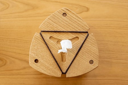 【樹工房】HANAGAMI　HOLDER（ハナガミ　ホルダー）カラー：ナチュラル
