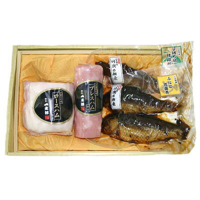 【ふるさと納税】【養老町特産】ハムと甘露煮等の詰め合わせセット【配送不可地域：離島】【1043492】