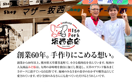 坂西のみそ豚　２０枚