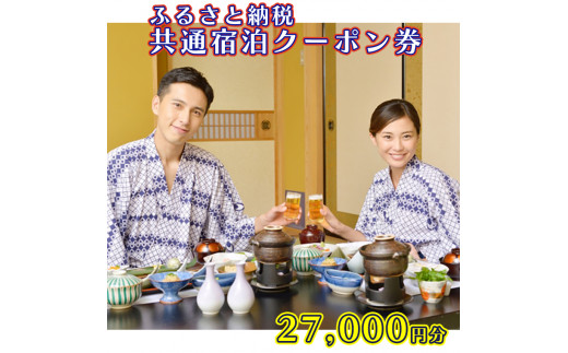 
大洗町 共通 宿泊 クーポン 27,000円分（3,000円×9枚） 関東 茨城
