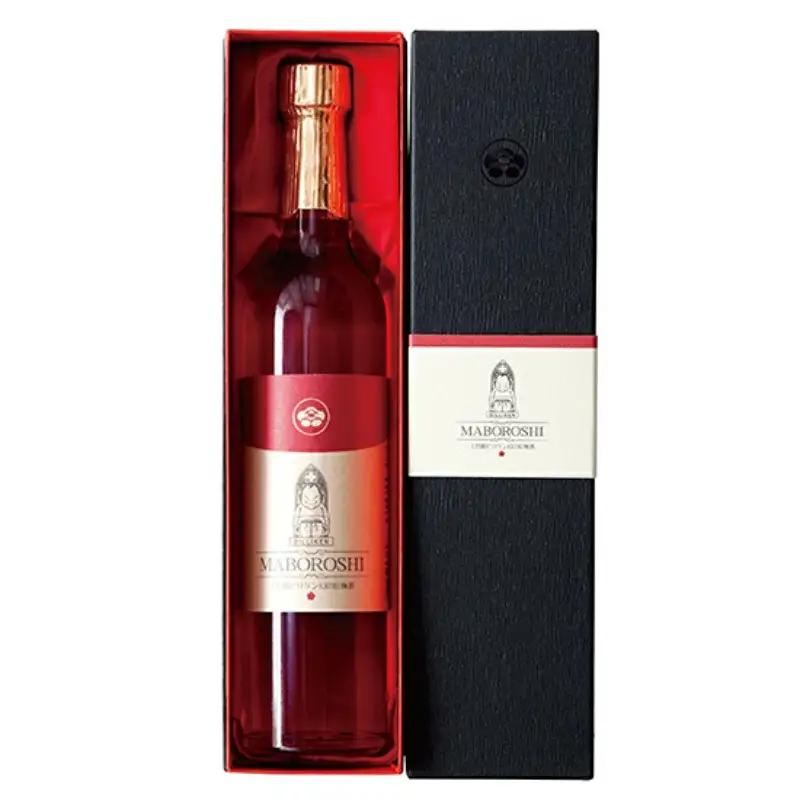 上芳養ビリケン幻の梅酒【紅】 500ml (贈答用化粧箱入) アルコール度数11％ / 梅 うめ 梅酒 酒 紀州南高梅 南高梅 和歌山 紀州産 完熟梅 本格梅酒 ギフト プレゼント お土産 手土産 贈