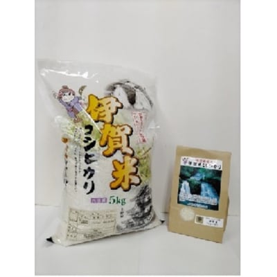 令和4年産伊賀米コシヒカリ　2か月連続発送(白米10Kg+特別栽培米1kg)