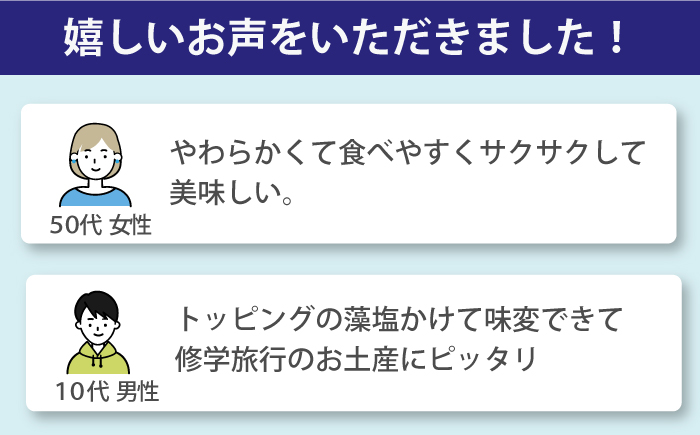 【上五島の塩がアクセントに】島らしく島ラスク 藻塩付 12枚入り×2箱 計24枚【新上五島在宅ケアセンター】 [RAR003]