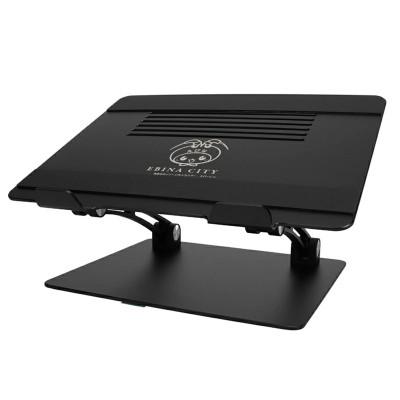 ふるさと納税 海老名市 肩や背中への負担を軽減 ノートPCスタンド ブラック(EBI-PCSTD01S-BK)
