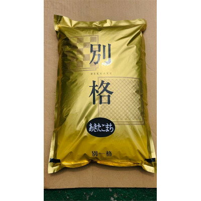 【ふるさと納税】【新米予約】令和7年産 あきたこまち 白米 10kg(5kg×2袋)【配送不可地域：離島・沖縄県】【1666274】