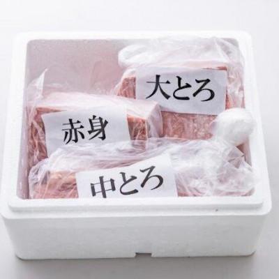 ふるさと納税 静岡市 極寒天然南鮪味わいセット(大とろ約250g・中とろ約500g・赤身約250g) |  | 03