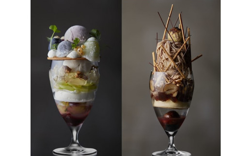 【PATISSERIE ASAKO IWAYANAGI】パルフェビジュー（R）2名様分 ご招待チケット[2026年8月20日(木) 11:15-12:30]