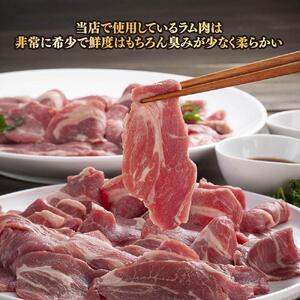 柔らか厚切り生ラムジンギスカン　500ｇ　たれセット | ジンギスカン _01185