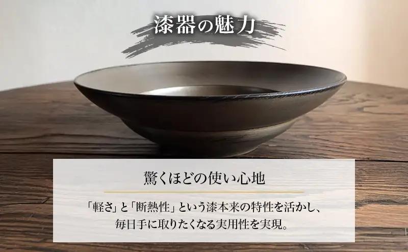 蜂谷 隆之 作 たたらば椀 木製 【朱・黒】 お椀 漆塗り 漆器 味噌汁 ご飯茶碗 【朱】