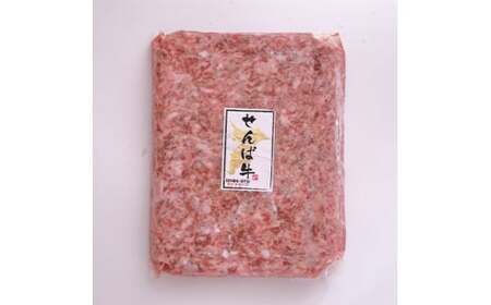 せんば牛100%ハンバーグプレート　1kg【配送不可地域：離島】【1122825】