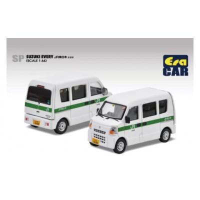 ふるさと納税 水戸市 EraCAR 1/64 JR東日本水戸支社土浦地区特注 友部駅 業務用自動車 スズキエブリイ 旧型