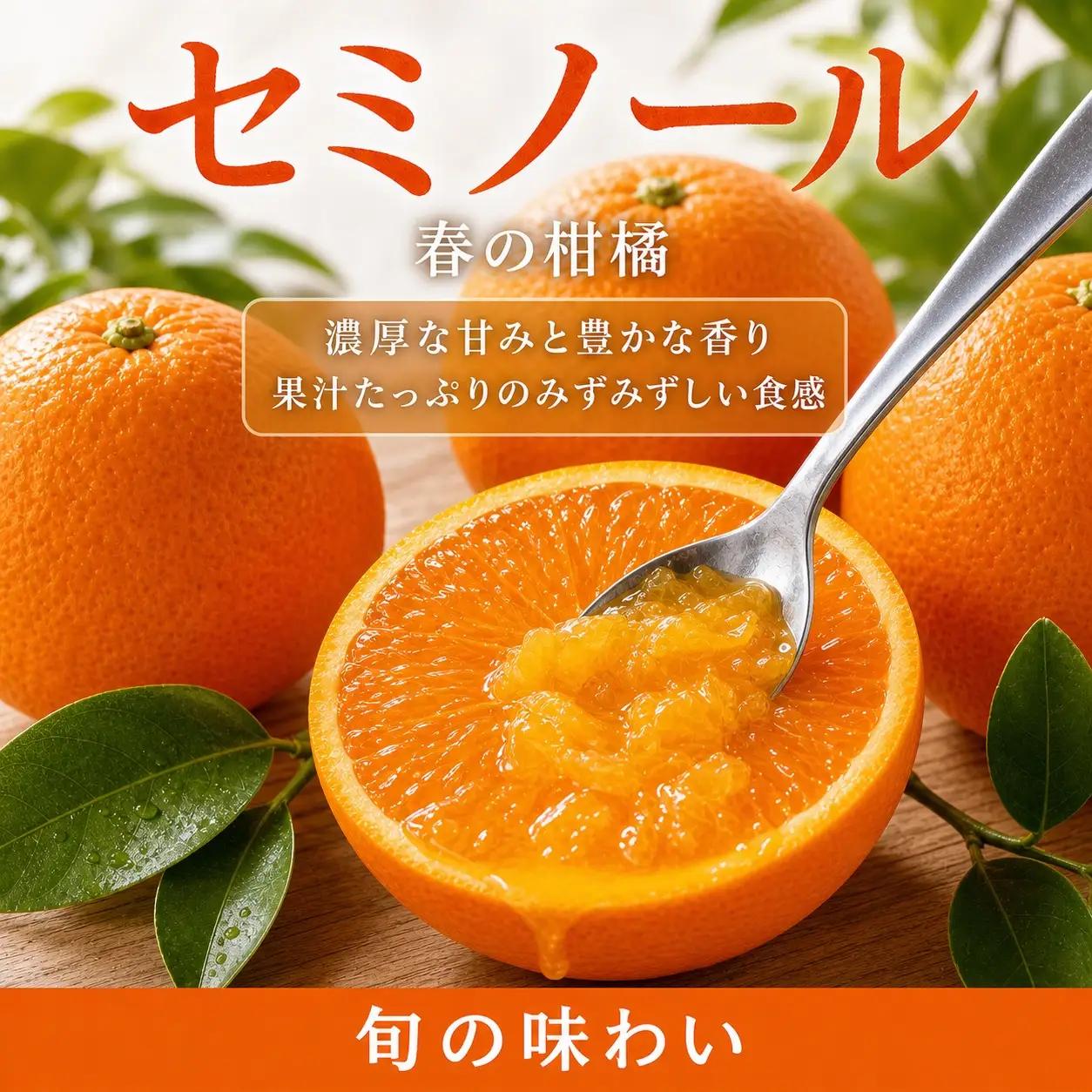 【先行予約】 セミノールオレンジ 約5kg ジューシー柑橘 和歌山県産