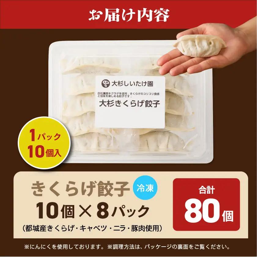 食感が癖になる!きくらげ餃子80個〔14-87-001-80〕