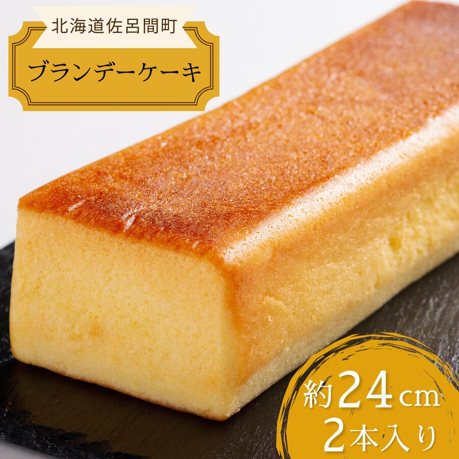【ふるさと納税】 しっとり香る大人スイーツ ブランデーケーキ 24cm×2本 【 ふるさと納税 人気 おすすめ ランキング 菓子 ケーキ ブランデーケーキ ブランデー スイーツ 大人 甘い 美味しい 北海道 佐呂間町 送料無料 】 SRMJ035